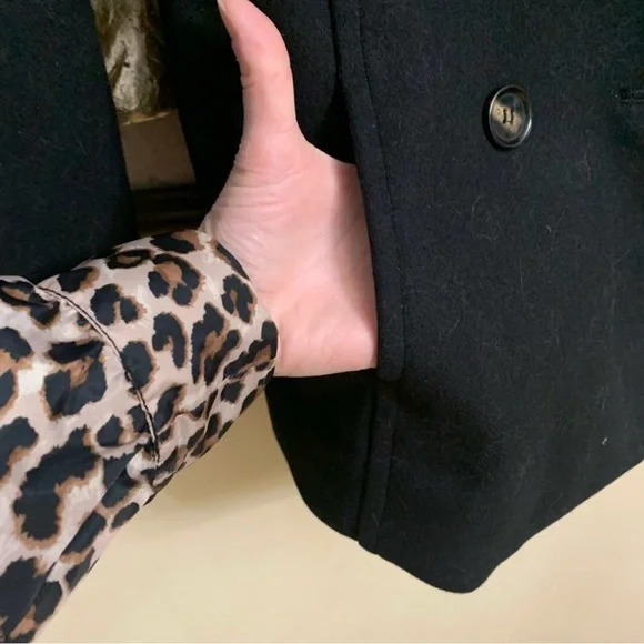 Thread and Supply pea coat. Worn a couple times. Tags removed. Dry cleaned - Picture 5 of 7